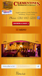 Mobile Screenshot of clementinesrestaurant.com